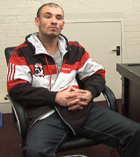 With his tattoos, break dancing and tough Scouser attitude, Terry is straight off from the streets.